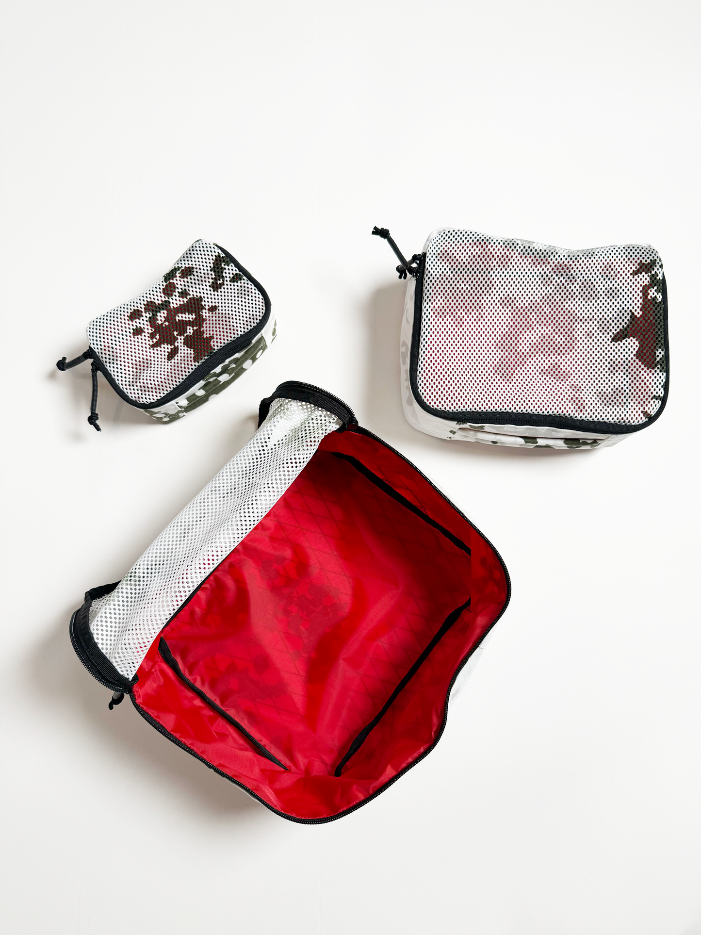 3 Piece Set - Winter Flecktarn Soft Cases