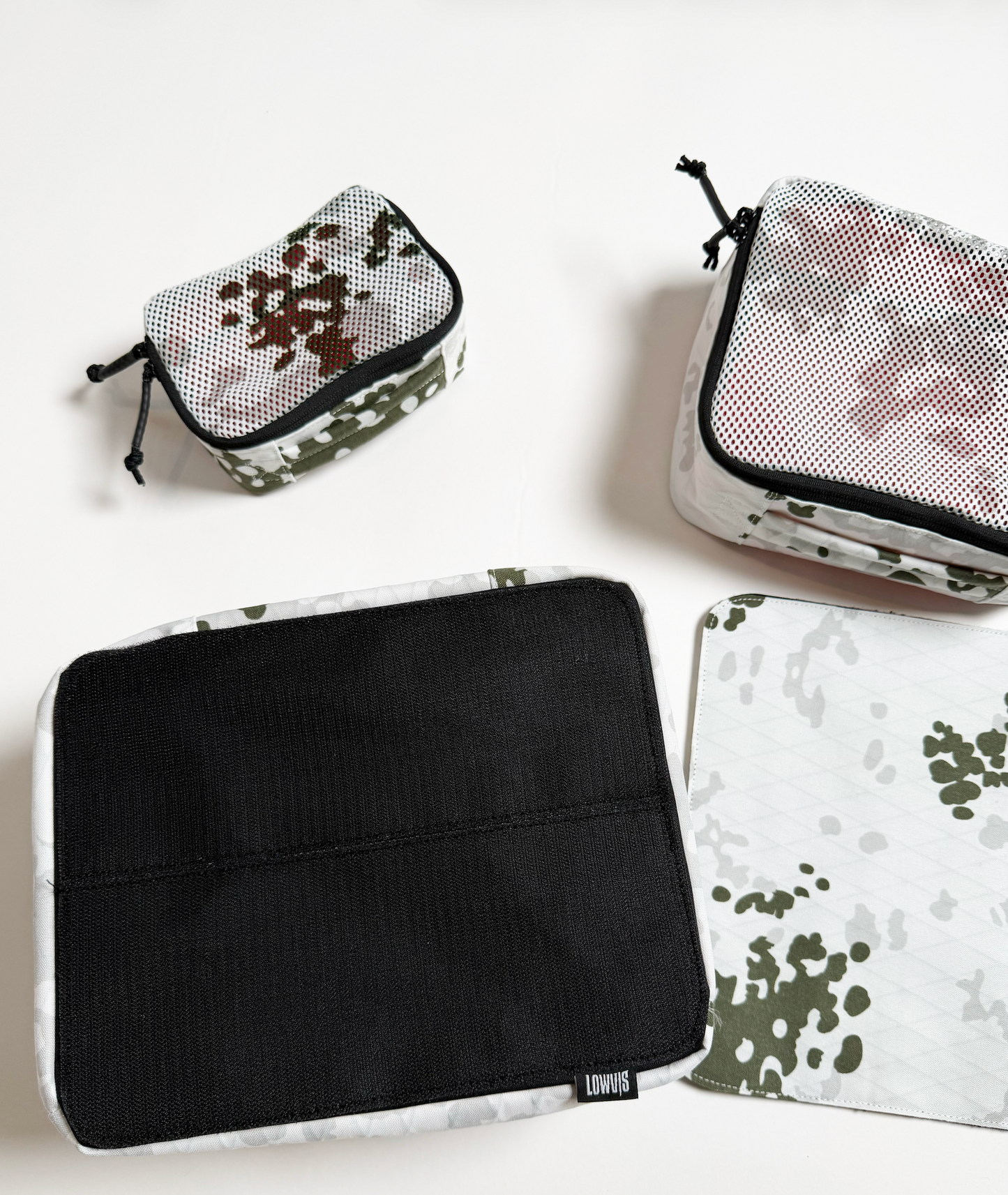 3 Piece Set - Winter Flecktarn Soft Cases