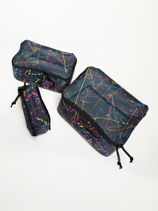 3 Piece Set - Splatter Soft Cases